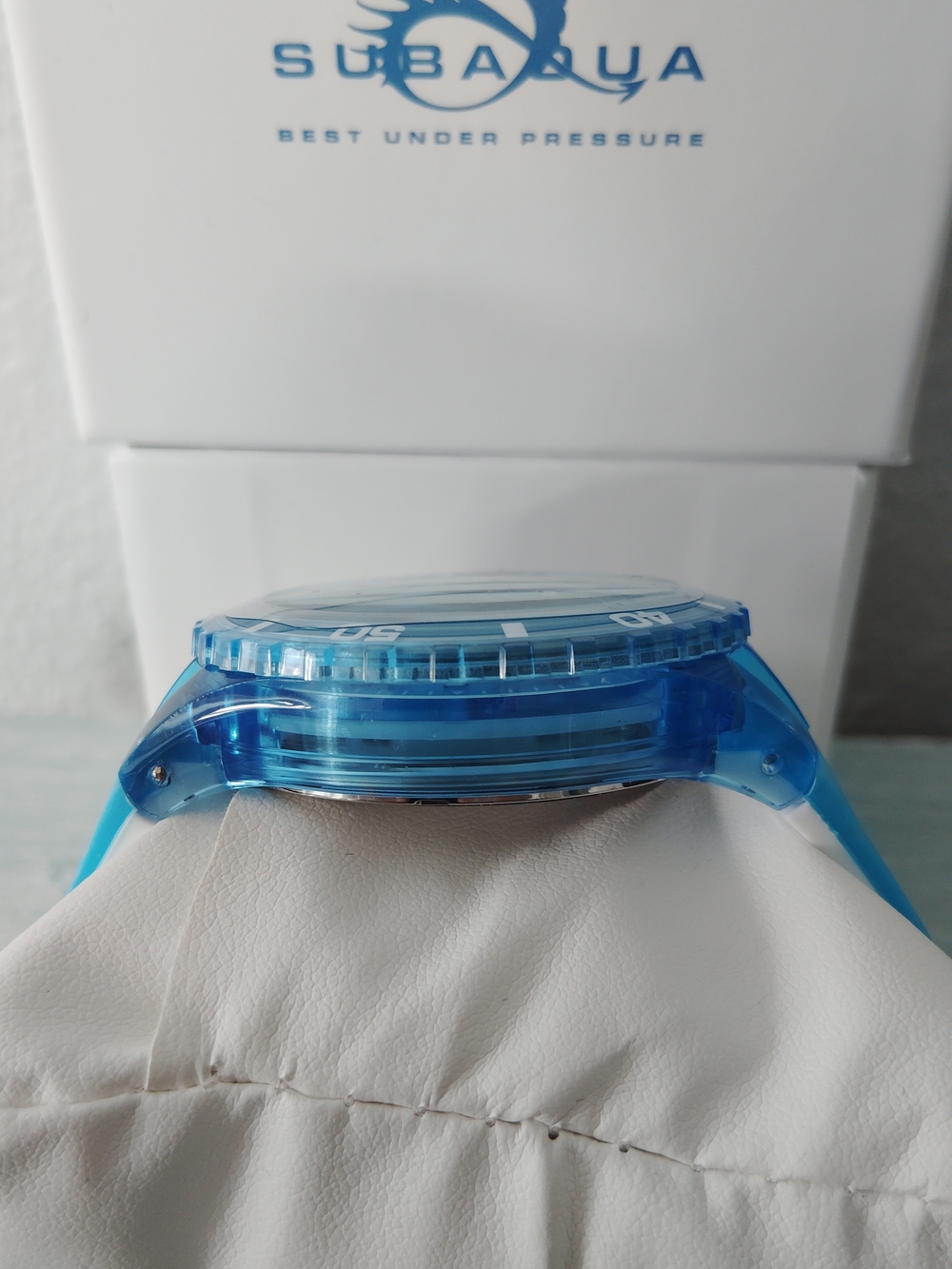 Invicta Subaqua Chromamode Blue Silicone Dive Watch - Water Resistant 100M, 44mm - Picture 8 of 9